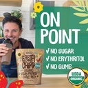 EarthChimp Organic Vegan Protein Powder - with Probiotics - Non GMO, Dairy Free, Non Whey, Plant Based Protein Powder for Women and Men, Gluten Free - 26 Servings 32 Oz (Plain & Unsweetened) 6