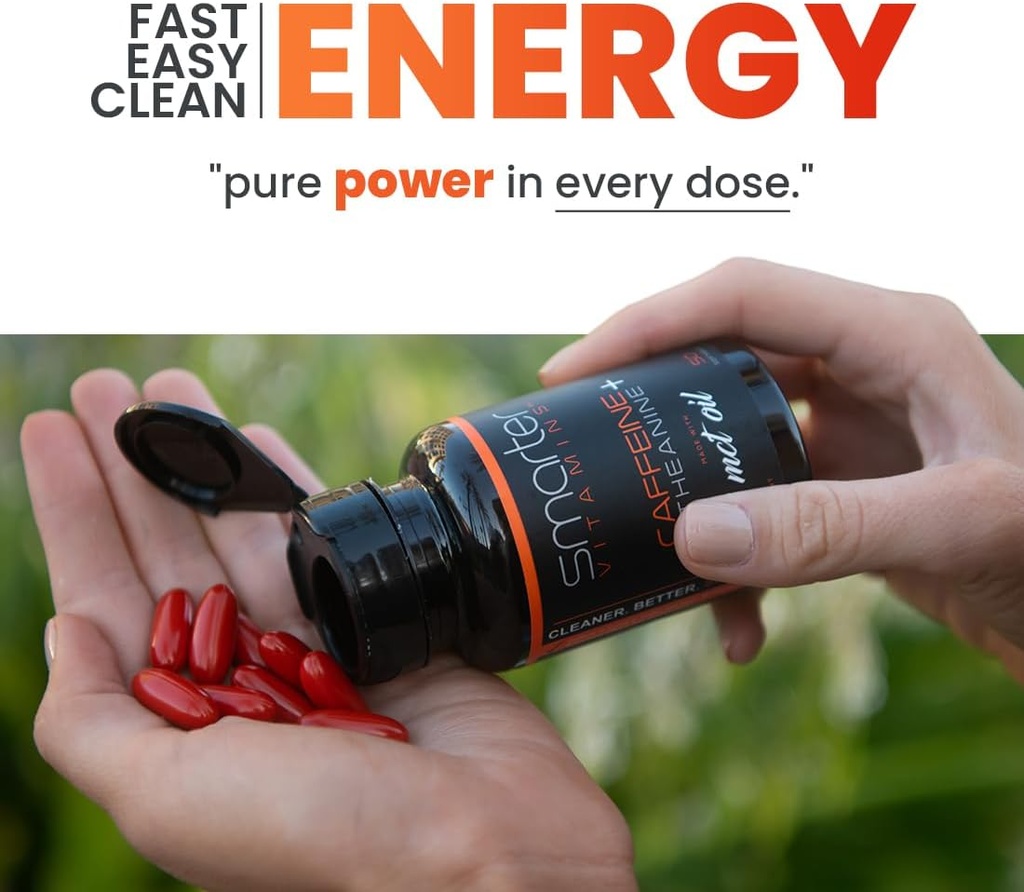 Energy Boost Bundle – Caffeine + L-Theanine + MicroMinerals for Smooth, Lasting Energy & Vitality 5
