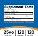 Nutricost Policosanol 25mg, 120 Capsules - Gluten Free, Non-GMO, and Vegetarian Friendly 3