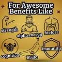 Gold Label Testosterone Booster Gummies with Tongkat Ali, Zinc, D3, Ashwagandha, Fenugreek, Magnesium, Boron for Male Enhancement, Muscle Building, Vitality, Strength, Performance, Energy - 60 Count 5