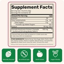 Fungies Tremella Mushroom Gummies, Mixed Strawberry & Lemon Flavor - Mushroom Herbal Supplement Gummy for Adults Supports Collagen Synthesis, Healthy Skin & Healthy Aging - Beauty Gummies 60 Servings 4