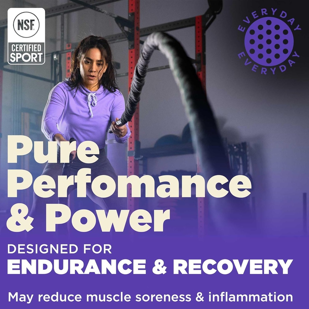 Gnarly Nutrition Creatine Powder – Creapure, Vegan Creatine Supplement – NSF Sport Certified, Optimized Recovery – Sports Nutrition – 5g Creatine Monohydrate – Unflavored, 15.87 oz 3