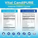 Vital Planet - Vital CandiPURE Intestinal Cleanse Formulated to Maintain a Healthy Intestinal Balance, 2-Part - 14 Day Kit, 56 Capsules, and 1fl oz Liquid Herbal Extract 3