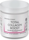 Total Collagen Boost with Verisol® Bioactive Collagen peptides Peptides Powder, Hyaluronic Acid & Marine Collagen 2