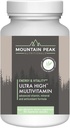 Mountain Peak Nutritionals Ultra High Multivitamin for Men & Women - with Vitamins A, B12, B6, C, D, E, Magnesium, Zinc, Folic Acid, Digestive Enzymes & Probiotics (180 Vegetarian Capsules) 2