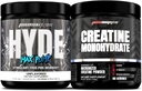 PROSUPPS Hyde Max Pump Stimulant-Free Pre-Workout, Unflavored and Creatine 300 Bundle 2