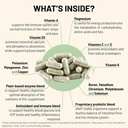 Mountain Peak Nutritionals Ultra High Multivitamin for Men & Women - with Vitamins A, B12, B6, C, D, E, Magnesium, Zinc, Folic Acid, Digestive Enzymes & Probiotics (180 Vegetarian Capsules) 4