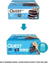 Quest Nutrition Cookies & Cream Protein Bars, 21g Protein, 1g Sugar, 4g Net Carb, Gluten Free, Keto Friendly, 12 Count 3