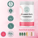 Women's Daily 7 Essentials & Vitamin D3 + K2 Chewables Bundle 4