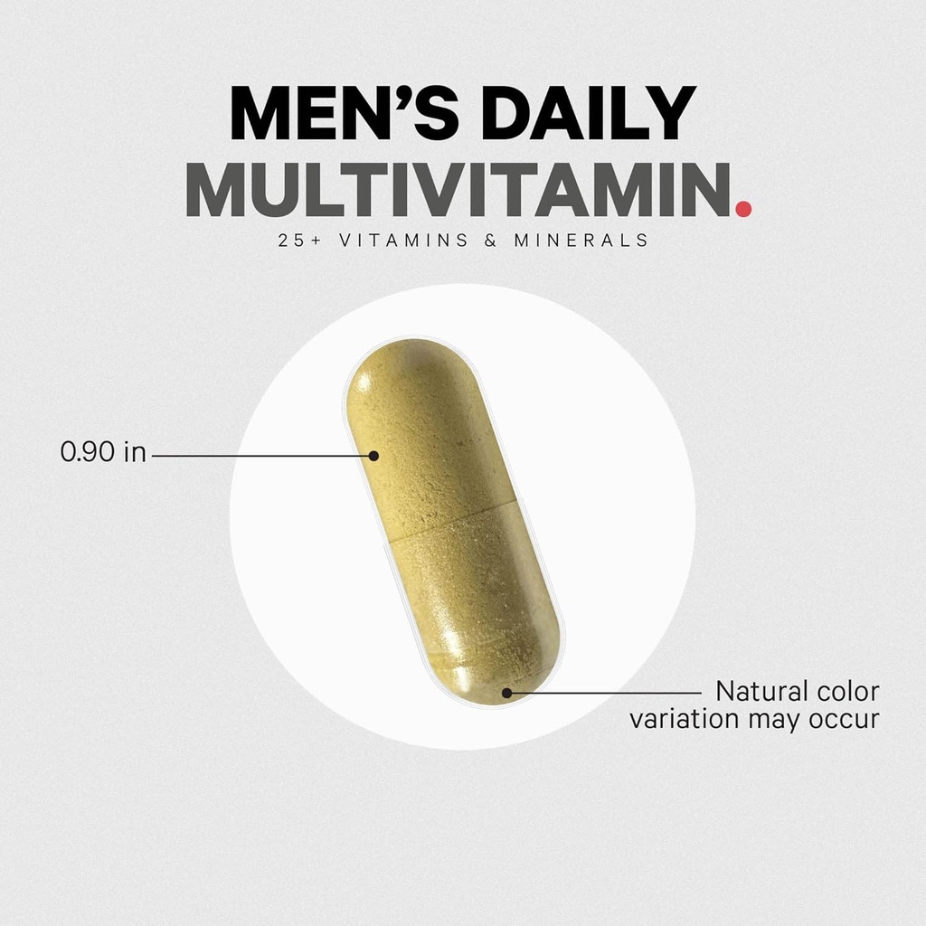 Codeage Men’s Daily Multivitamin – 25+ Essential Vitamins & Minerals, Organic Whole Foods, Probiotics, Omega-3, Zinc, Vitamins A, B, C, D, E & K, 2 Pack 4
