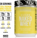 Naked Clear Whey Protein Isolate, Lemonade Protein Powder Isolate, No Gmos Or Artificial Sweeteners, Gluten-Free, Soy-Free - 28 Servings 3