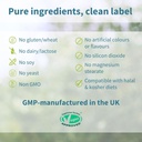 Igennus High Potency Methylated Multivitamin for Women, Pure & Clean Ingredients, MTHFR Supplement with Active B-Vitamins, Vitamin K2 MK7, Gentle Iron, Sustained Released, Non-GMO & Halal, 180 Tablets 6