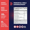 Natural Halal Male Enhancement Supplement for Increased Energy and Drive with Pure Maca Root Fenugreek Extract and Tongkat Ali Powder Best Stamina Booster 4