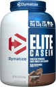 Dymatize Elite Casein Protein Powder, Slow Absorbing with Muscle Building Amino Acids, 100% Micellar Casein, 25g Protein, 5.4g BCAAs & 2.3g Leucine, Helps Overnight Recovery, Smooth Vanilla, 2 Pound 2