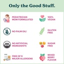 Certified Organic Kids & Teens Probiotic Immune Defense - 5 Billion CFUs | Sugar Free, Vegan, Gluten-Free | 14 Probiotic Strains, Prebiotics, Vitamin C & D | 30 Chewable Tablets, Ages 4+ 4