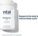 Vital Nutrients Melatonin 3mg | Vegan | Low-Dose Melatonin | Sleep Supplement to Support The Body's Natural Sleep Cycle* | Gluten, Dairy, Soy Free | 60 Capsules 5