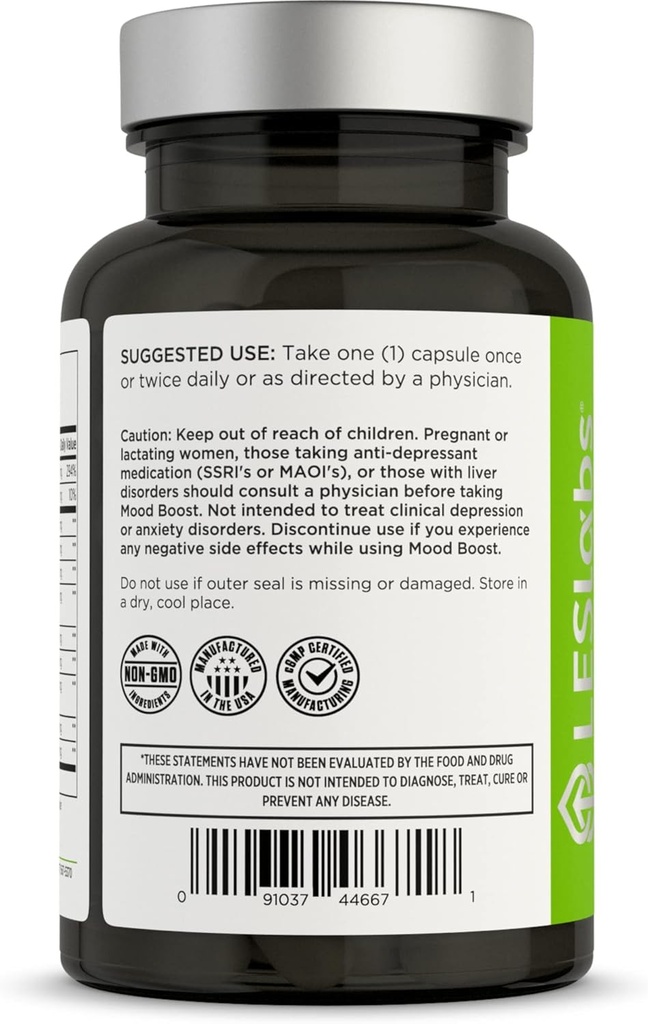 LES Labs Serenity Now Duo - Mood Boost & GABA Health Bundle Supports a Positive Mood and Better Rest 4