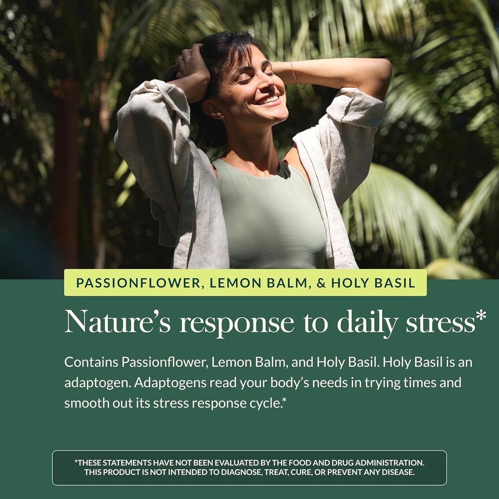 Gaia Herbs Relax Gummies - Supports Calm Feelings - with Organic Apple Juice & Lemon Juice Concentrate - 45 Gummies (15 Servings) 6