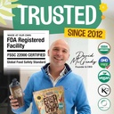 EarthChimp Organic Vegan Protein Powder - with Probiotics - Non GMO, Dairy Free, Non Whey, Plant Based Protein Powder for Women and Men, Gluten Free - 52 Servings 64 Oz (Vanilla) 6