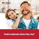 Re+Gen Nutrition HERPRESCUE Outbreak Support Supplement, Cold Sore Care for Adults, Natural Capsules w/Zinc, Vitamin C, & L lysine Amino Acid for Immune Health, 120 Capsules 6