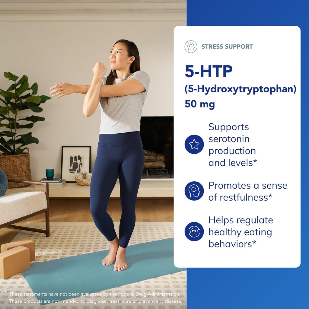 Pure Encapsulations 5-HTP 50 mg | 5-Hydroxytryptophan Supplement for Brain, Sleep, Eating Behavior, and Serotonin Support* | 60 Capsules 4
