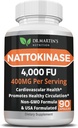 Pure 4,000 FU Nattokinase Supplement | 400mg Authentic Japanese Natto Extract | for Cardiovascular & Heart Health, Blood Circulation | Helps Maintain Healthy Blood Flow | Immune System | 90 Capsules 2