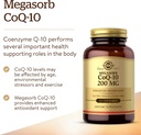 Solgar Megasorb CoQ-10 200 mg, 60 Softgels - Supports Heart & Brain Function - Coenzyme Q10 Supplement - Enhanced Absorption - Gluten Free, Dairy Free - 60 Servings 4