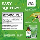 Wild & Organic Stinging Nettle Tincture - Stinging Nettle Root Extract Drops for Men & Women - Liquid Urtica Dioica Supplement - Vegan, Sugar & Alcohol-Free - 4 fl oz 4