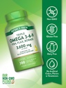 Nature's Truth Triple Omega 3 6 9 | 3600mg | 200 Softgels | Fish, Flax, and Borage Oils | Non-GMO & Gluten Free Supplement 4