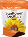 Deoiled Sunflower Lecithin Powder 16oz, Daily Lecithin Supplement for Cooking, Baking & Gummies,1760mg Phosphatidyl Choline Supplement - Great for Clogged Milk Ducts! 65 Servings, Non-GMO 2