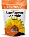 Deoiled Sunflower Lecithin Powder 16oz, Daily Lecithin Supplement for Cooking, Baking & Gummies,1760mg Phosphatidyl Choline Supplement - Great for Clogged Milk Ducts! 65 Servings, Non-GMO 5