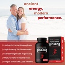 NutraChamps Energy & Metabolic Support: Ginseng & Berberine Duo 5