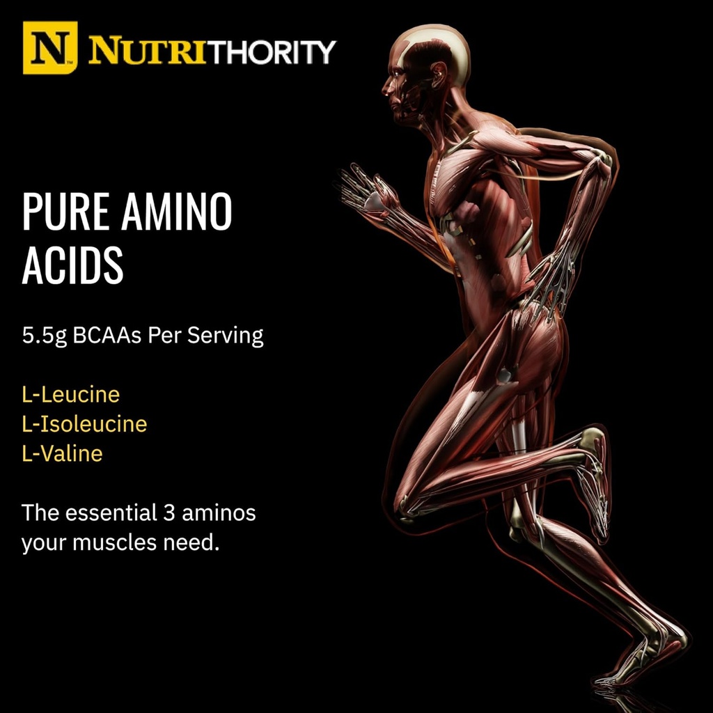 Nutrithority Isothority Whey Protein Isolate, Churro, 2 lb - Ultra Absorbable Branched Chain Amino Acids (BCAA) Powder with 25g Protein Per Serving, Low Carb - Build Muscle & Accelerate Recovery 5