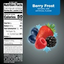 Basic Care Advantage Care Electrolyte Powder Packets for Rehydration, Berry Frost, 6 Count 6