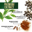 Green Tea Extract Capsules 1000mg 98% Standardized EGCG - 3X Strength for Natural Energy - Heart Support with Polyphenols - Gentle Caffeine - 120 Capsules 6