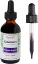 Quantum Health Black Elderberry Liquid Extract Sambucus Nigra Immune Support Formula 700mg - Daily Wellness Boost of Potent Antioxidants for Women & Men - High Dose, Fast Absorption, Vegan - 2 Fl Oz 2