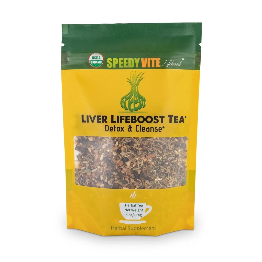 Liver Detox Tea | USDA Organic (4 oz) by SpeedyVite - Cleanses, Supports Liver, Gallbladder Health with Dandelion Leaf, Fennel, Ginger and more 2