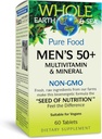 Natural Factors, Men's 50+ Multivitamin & Mineral, 1 Serving Contains Nutrition Equivalent to ½ lb of Veggies, 60 Count (Pack of 1) 2