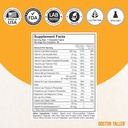 Doctor Taller Kids - Kids Multivitamins, Toddler Vitamins - Support Bone Strength, Enhanced Immunity with Calcium, Multivitamins for Ages 2 to 9 - Grape Flavor - 90 Chewable Tablets | 6 Weeks Supply 4