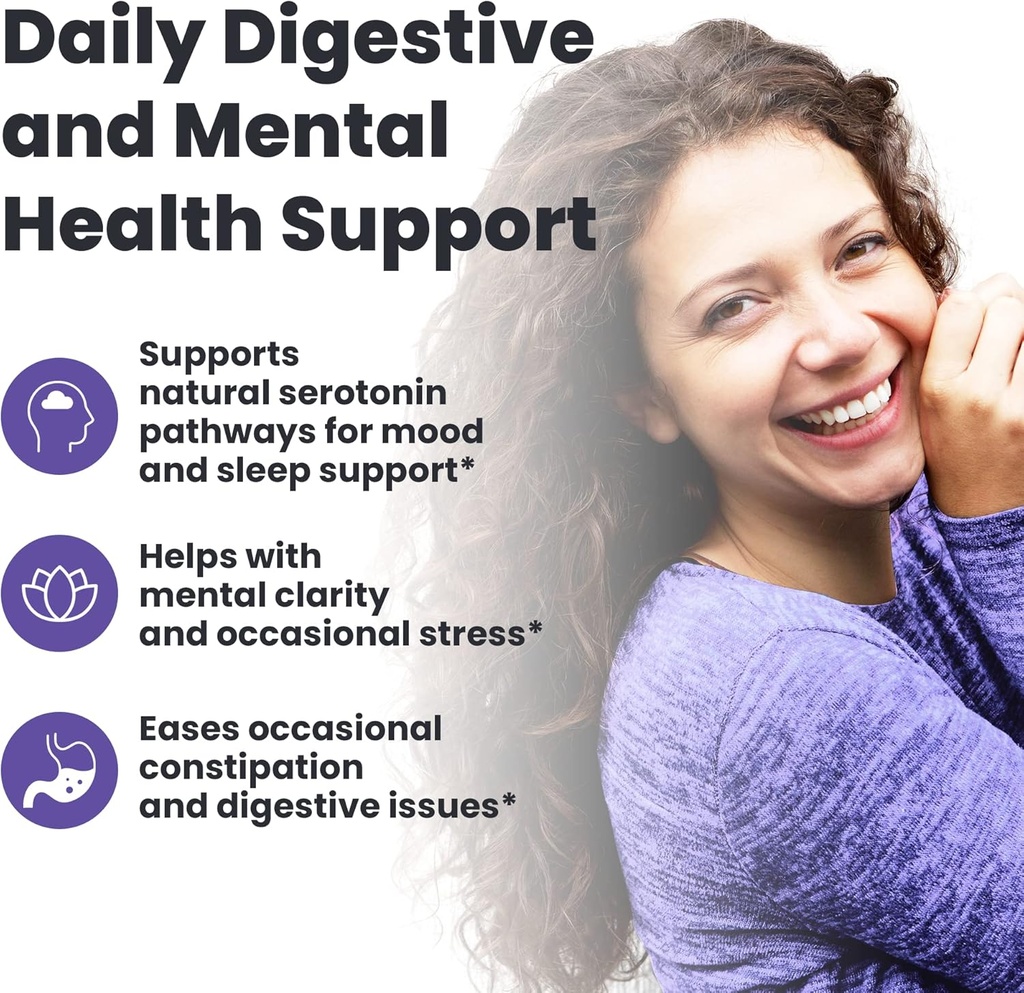 Ombre Mood Enhancer Probiotic Capsules, Promotes Memory, Healthy Sleep Patterns, and Gut Health, 30-Day Supply 3