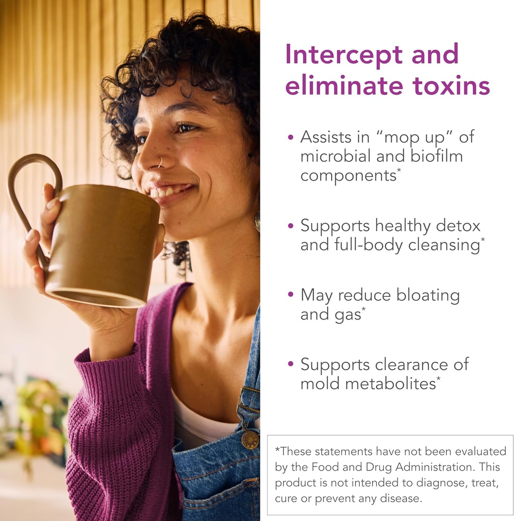 Biocidin G.I. Detox+ Gentle Binder & Liver GB+ Gallbladder Liver Support - Help Optimize Toxin Removal & Fat Digestion - Activated Charcoal, Zeolite, TUDCA & Bitter Herbs (2 Products) 3