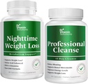 DR VITAMIN SOLUTIONS Nighttime Fat Burner & 15 Day Cleanse for Bloating & Weight Loss, Bundle, 60 Caps 2