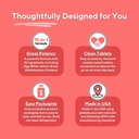 Albumin Supplement with Vitamin B Complex, Amino Acids, Egg White & Whey Protein Powder - Energy, Stamina, Immune, Wellness Support - 120 Tablets, Non-GMO, Gluten-Free 6