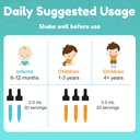 Nuvamin – Liquid Calcium & Magnesium Drops for Baby, Toddlers, Kids, & Adults, 2Fl.Oz (60ml), 30 Daily Servings. Great Taste - All Natural - Vegan - Superior Absorption 6