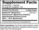 Berberine Phytosome, 120 Vegan Capsules 5