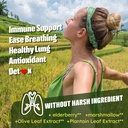 Mullein Drops for Lungs, Mullein Leaf Extract Herbal Supplement, Natural Lung Cleanse, Respiratory & Immune Support, Breathe Health, Tincture with Marshmallow, Elderberry - 2 fl Ounces 5