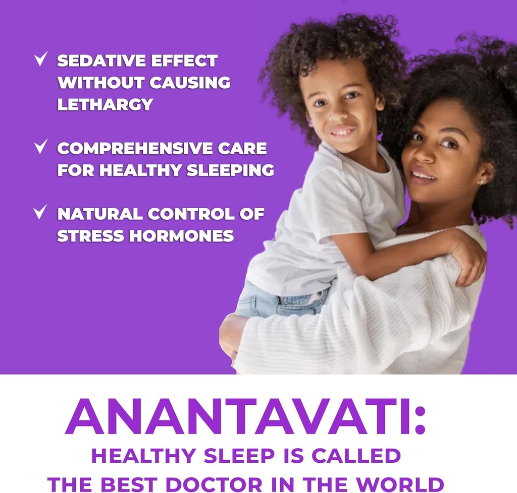 Anantavati Sleep Supplement – Extra Strength Bacopa for Stress Relief & Deep Sleep – 120 Vegetarian Tablets 3