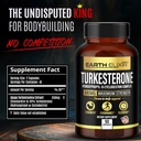 Earth Elixir Turkesterone 840 mg (90 Capsules) – Made in USA - 3rd Party Tested - 100% Pure Turkesterone Supplement for Men & Women - Ajuga Turkestanica Extract - Increase Natural Energy & Strength 3