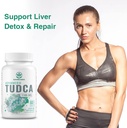 TUDCA 1100mg for Liver Cleanse Detox and Repair, 3rd Party Tested Advanced TUDCA Supplements, Ultra Strength Bile Salt TUDCA Liver Supplement, 180 Capsules (Pack of 3) 5